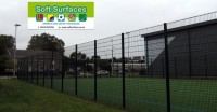 Super Rebound 868 weldmesh MUGA sporting fence designs