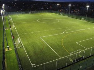 Floodlights for Artificial Grass Sports Pitch