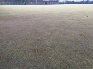 Sand Filled Sports Pitch Contamination