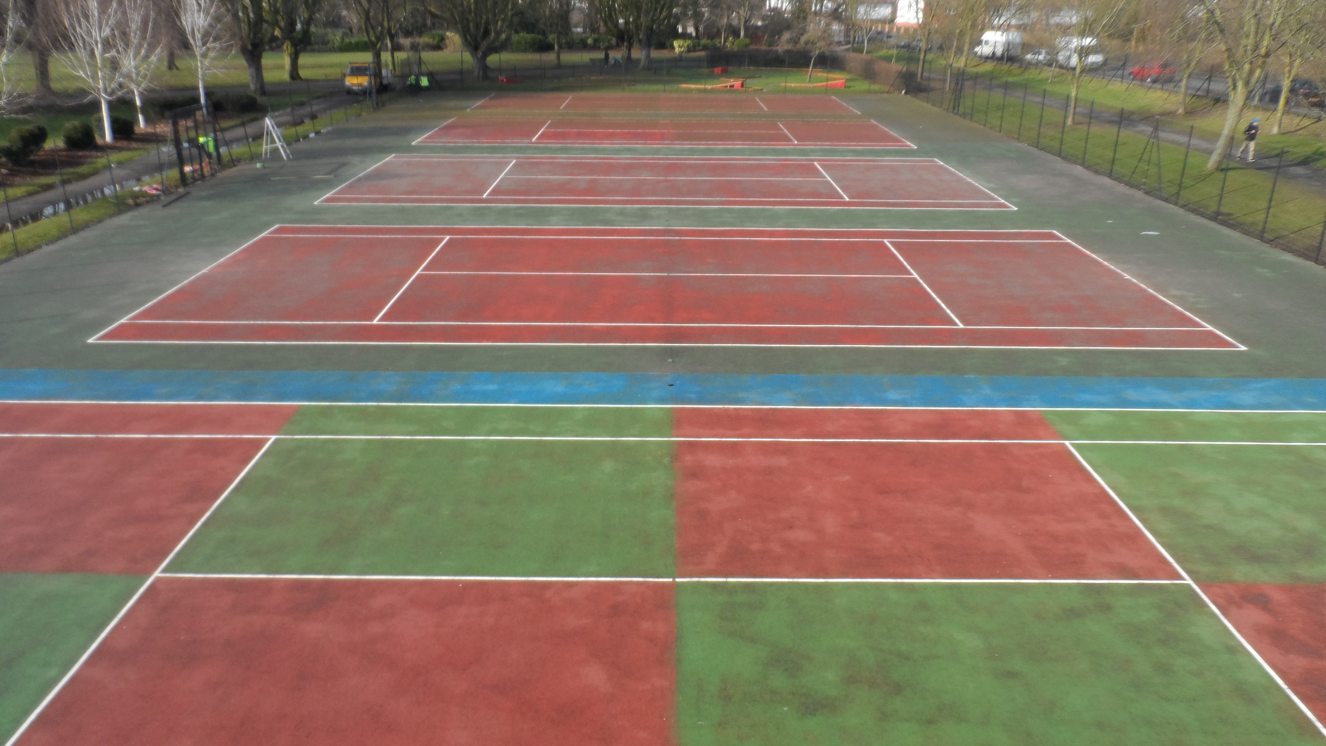 Tennis Court lines