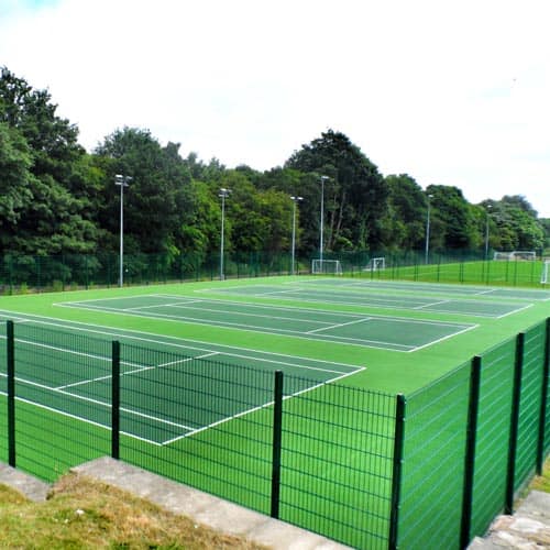 Tennis Court Surface Design